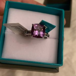 Effy 925 Sterling Silver Amethyst Ring, 3.50 TCW